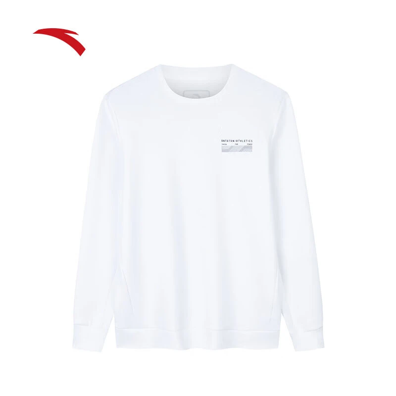 安踏易打理卫衣丨长袖卫衣男秋季新款日常通勤运动上衣152447747