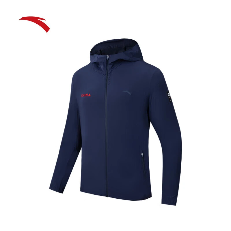 安踏户外防晒衣男士秋季新款冰丝遮热UPF50骑行外套上衣152437601