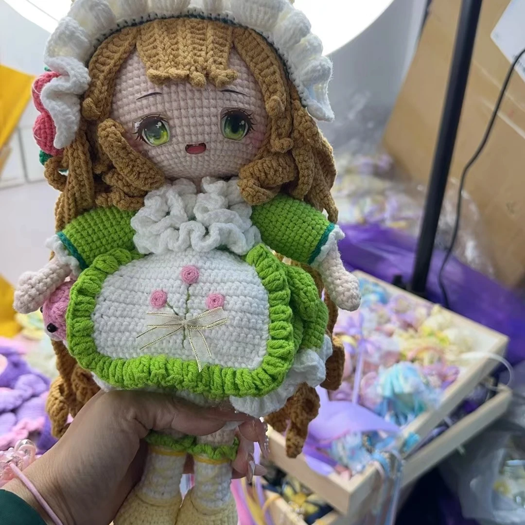 女童头饰发饰配饰公主风皇冠纯手工女童发饰针织饰品韩版