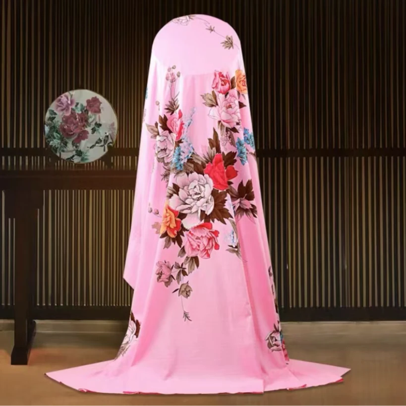 【秋韵】民光中式经典纯棉丝光床单怀旧加厚老式被单国潮大花