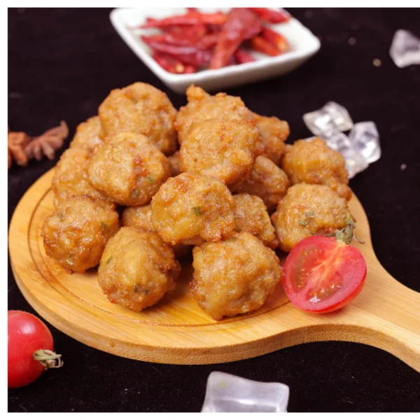 【丸炸组合】京芬炸肉丸经典猪肉丸子脆骨丸麻辣烫关东煮油炸