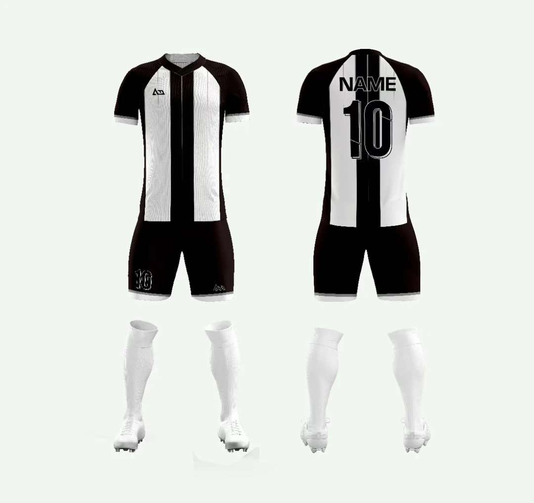 足球队服赛季主客场足球男比赛训练服复古球衣定制