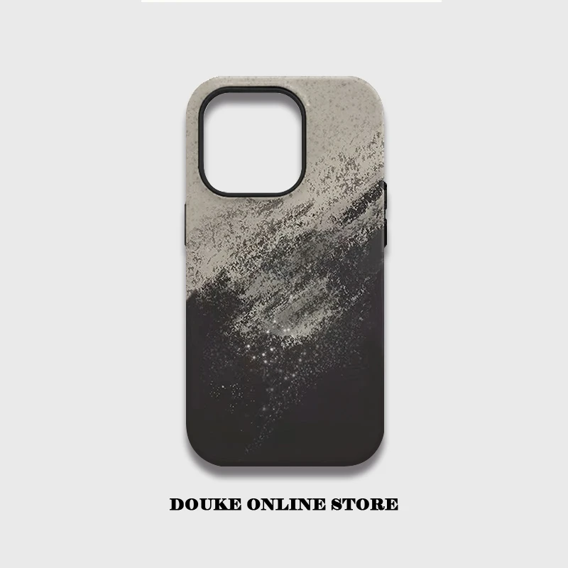 艺术沙画苹果16promax手机壳iphone15小米14华为13适用12创意男生