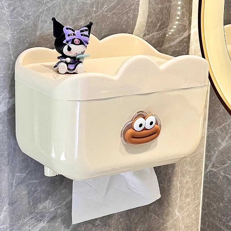 卫生间厕纸盒厕所纸巾盒卫生纸置物架壁挂式洗手间卷纸抽纸放置盒