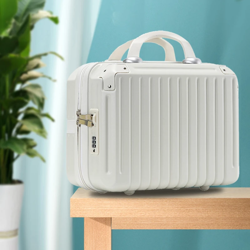 14寸小型行李箱化妆箱化妆品收纳包手提箱旅行箱子网红高颜值