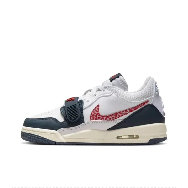 Nike 白红蓝低帮312大童舒适复古休闲运动篮球鞋 CD9054-146
