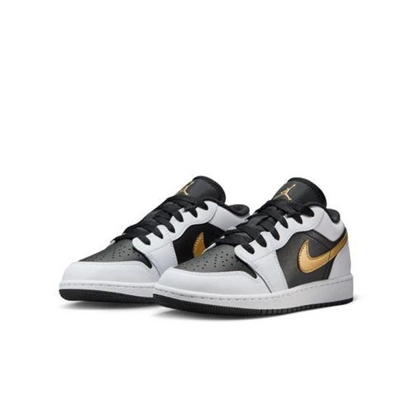 NIKE/耐克Nike AJ1 BG黑白金百搭舒适透气运动休闲鞋 553560-172