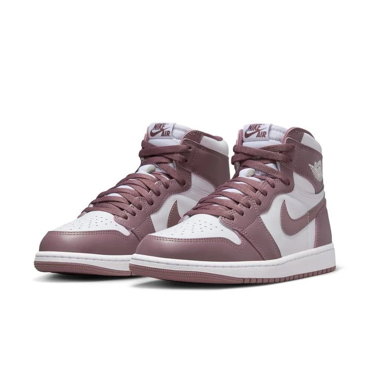 NIKE AIR JORDAN 1 RETRO HI OG 男子高帮白紫篮球鞋 DZ5485-105