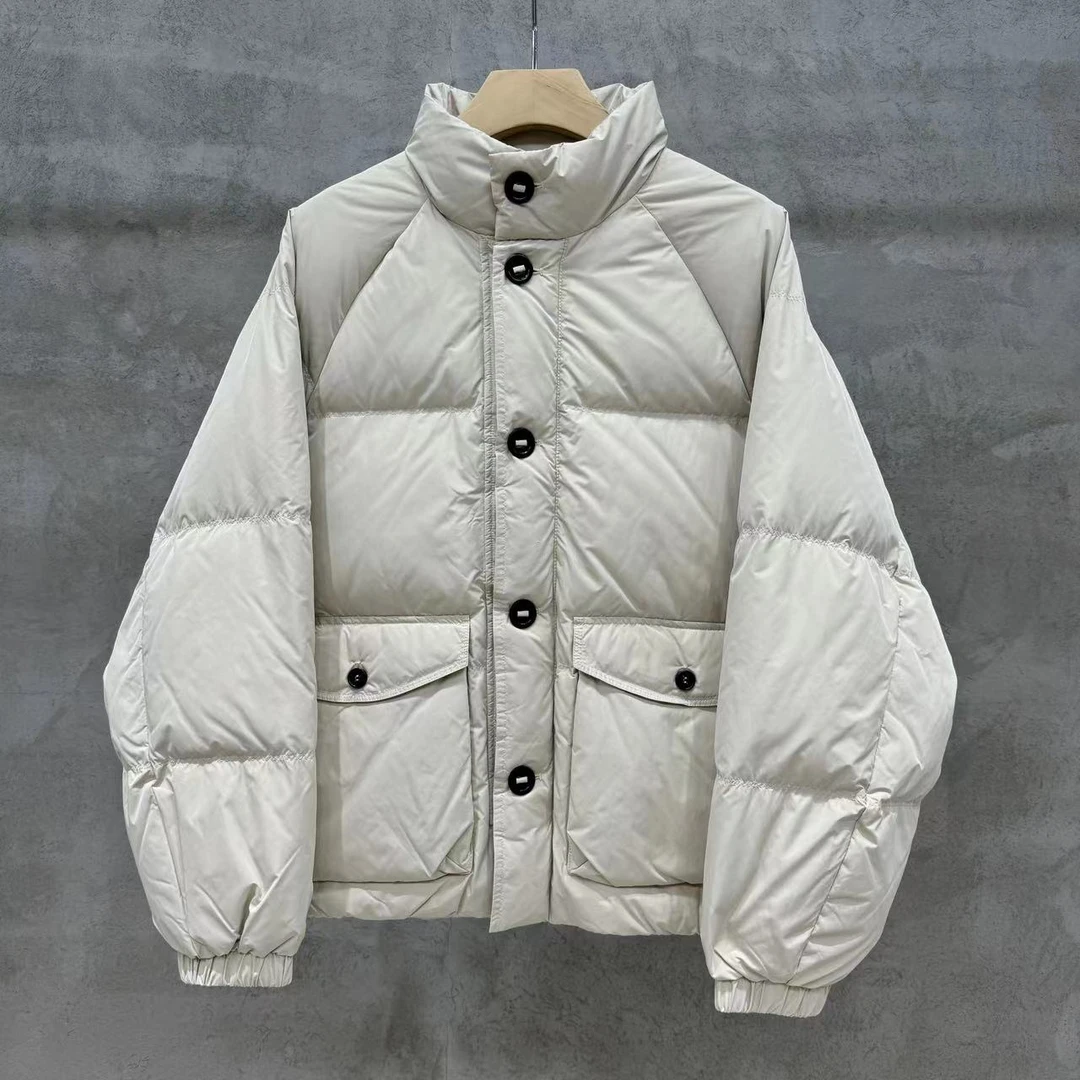 【杭派YS】冬季新款百搭情侣简约款羽服外套83056*88