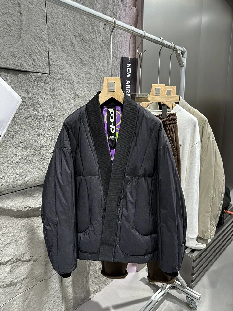 【24016】90绒 男士阔版加厚潮流冬季羽绒服24016*YLZ