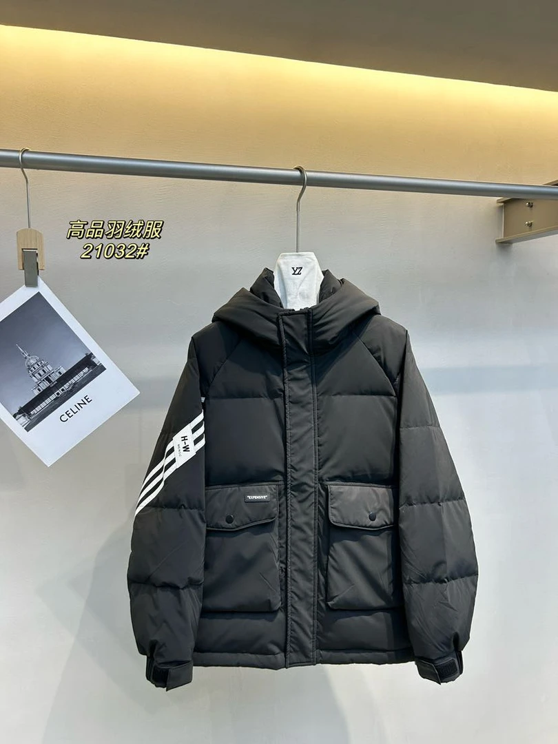 【21032】冬季时尚潮流休闲保暖加厚羽服外套*88 21032