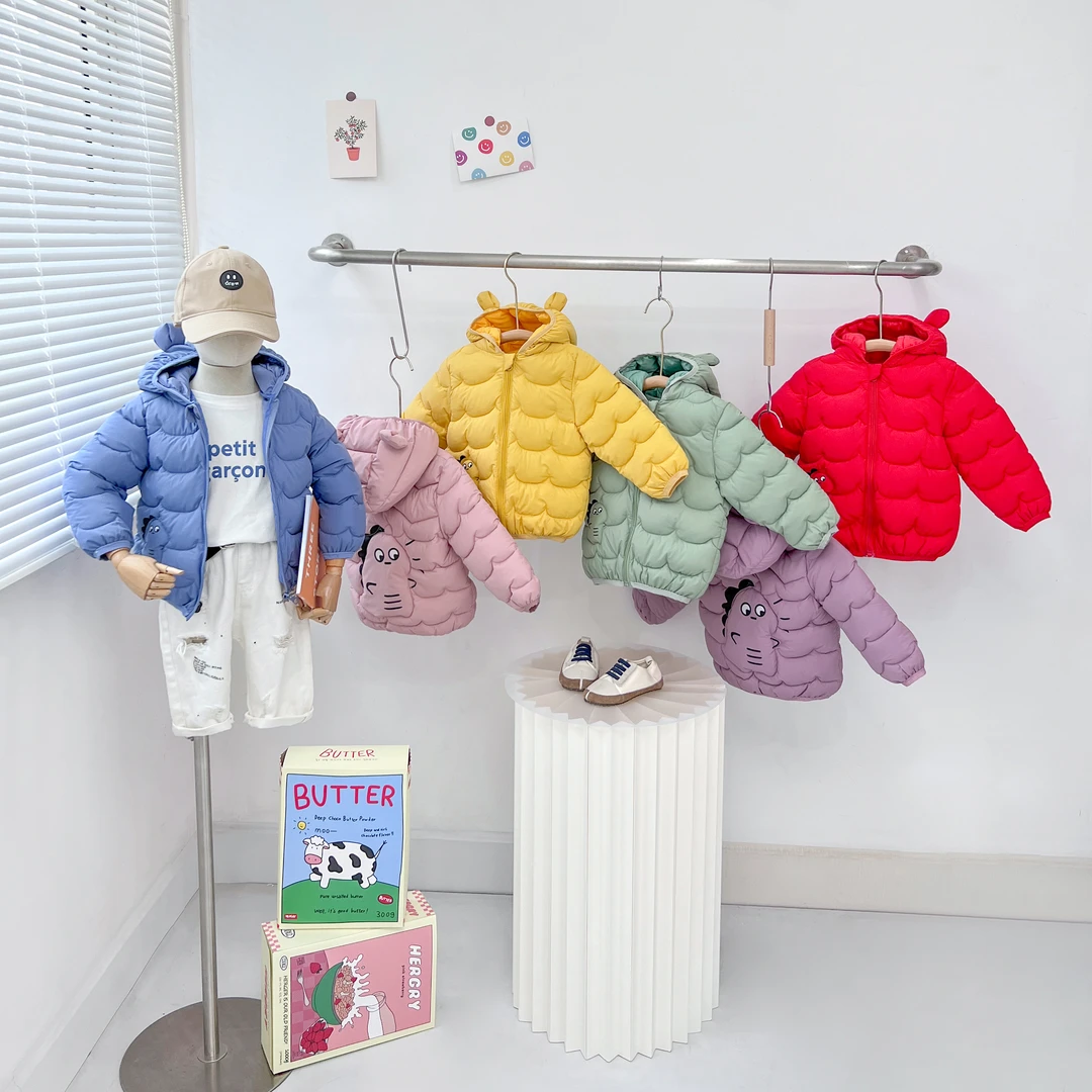 安航豆儿童棉服外套婴幼儿童棉衣宝宝男童女童保暖棉袄外套秋冬季