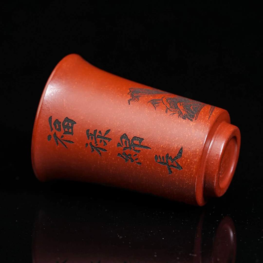 015闻香杯大红袍全手工主人杯