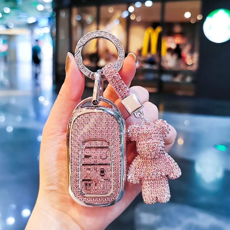 适用2024款本田奥德赛钥匙套2022款艾力绅混动专用车改装包壳扣女