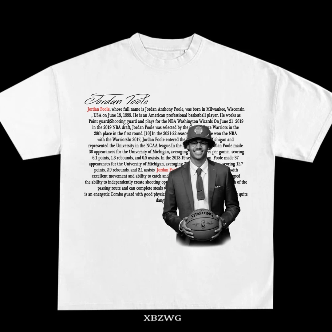 xbzwg普尔生涯 数码直喷短袖美式小领口数码直喷短袖t恤长袖