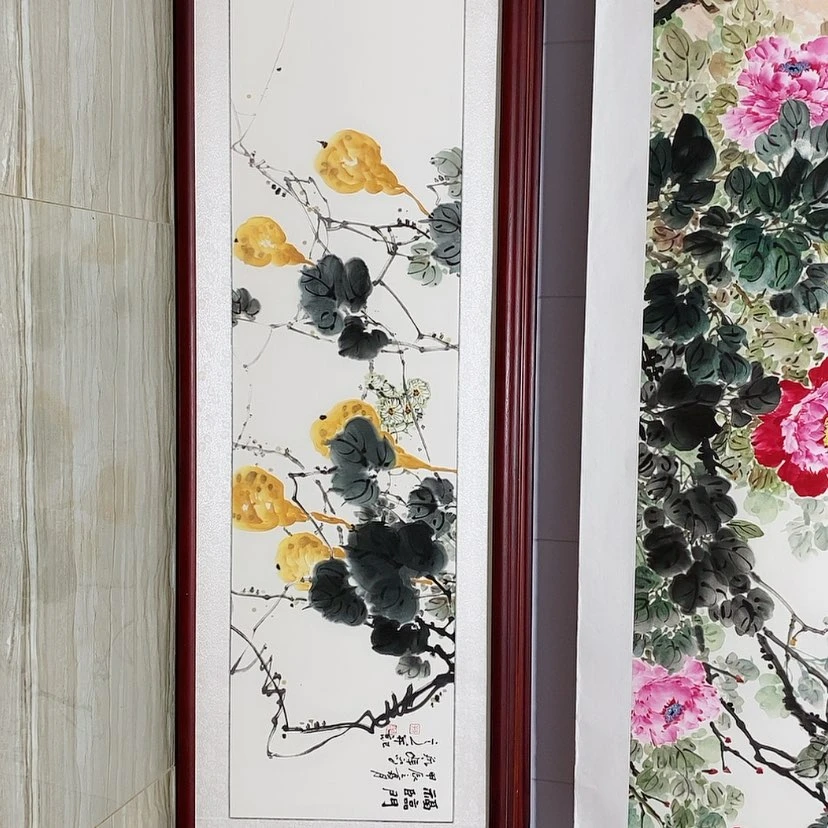 【闪购商品】绘画书画作品带框165×50