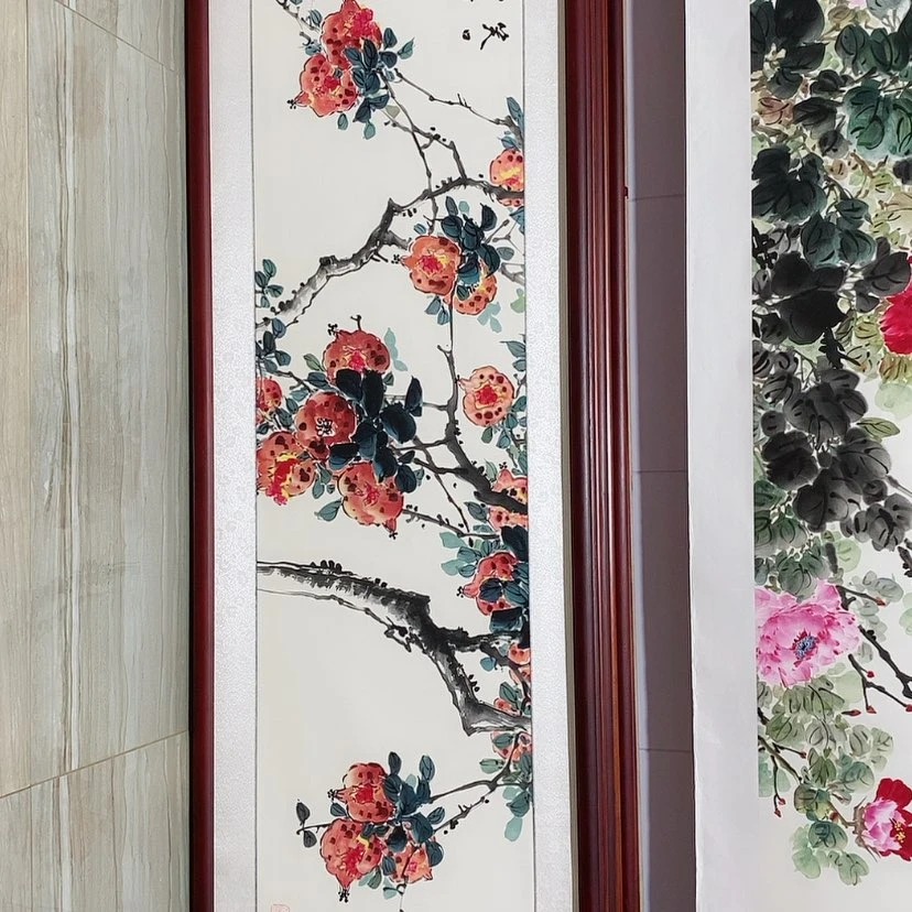 【闪购商品】绘画书画作品带框165×50