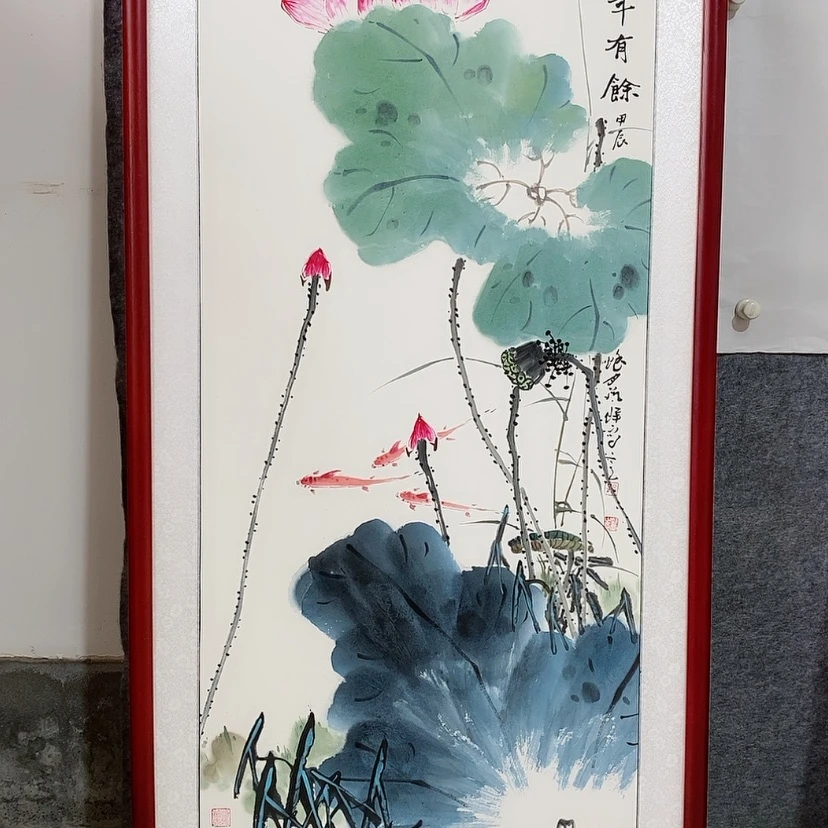 【闪购商品】绘画书画作品带框125×65厘米