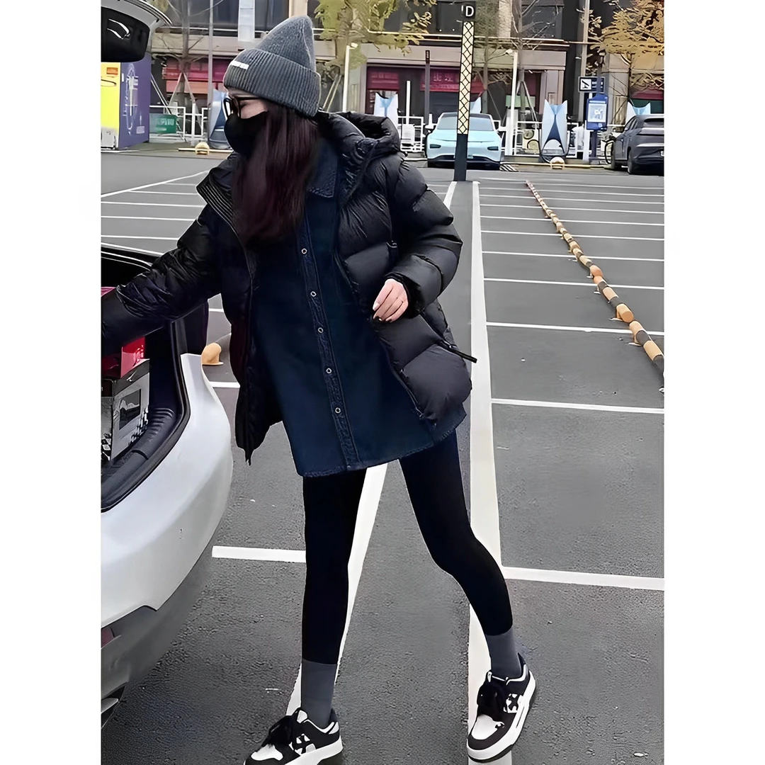 （情侣款羽绒服）秋冬季加厚保暖高级感羽绒服高端连帽厚外套mt