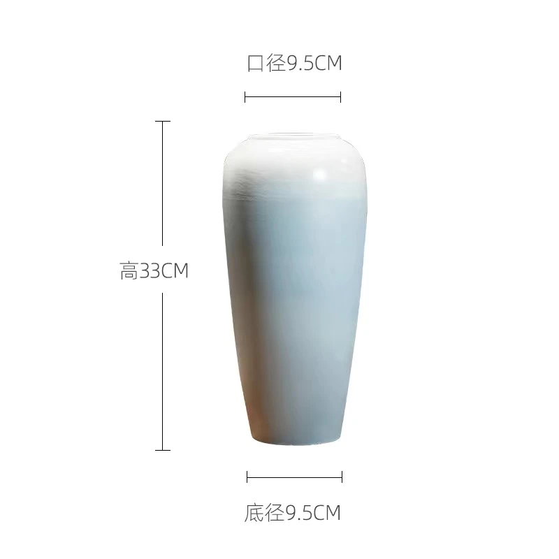 景德镇手工花瓶/手工制作养花容器