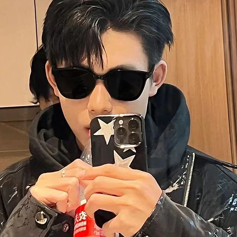 gm墨镜男士开车偏光防紫外线近视眼镜网红太阳镜女大框显脸小材质