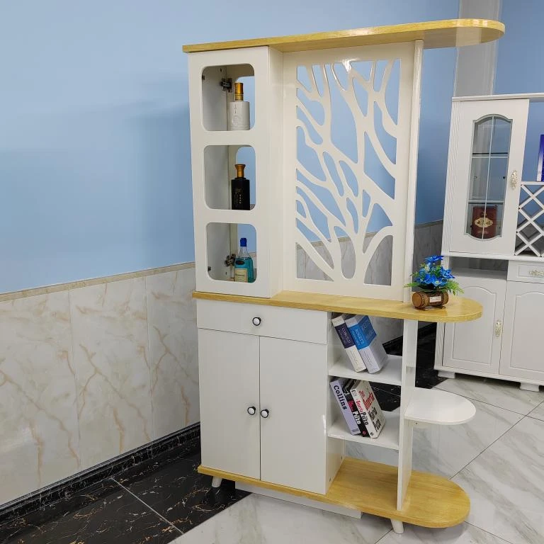 1米  1米2  1米3北欧亮光钢琴烤漆左右互装隔断客厅门厅玄关屏风