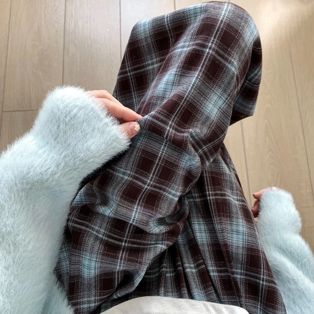 【赠运险】24秋冬情侣睡裤男女款秋冬加绒加厚可外穿格子家居裤