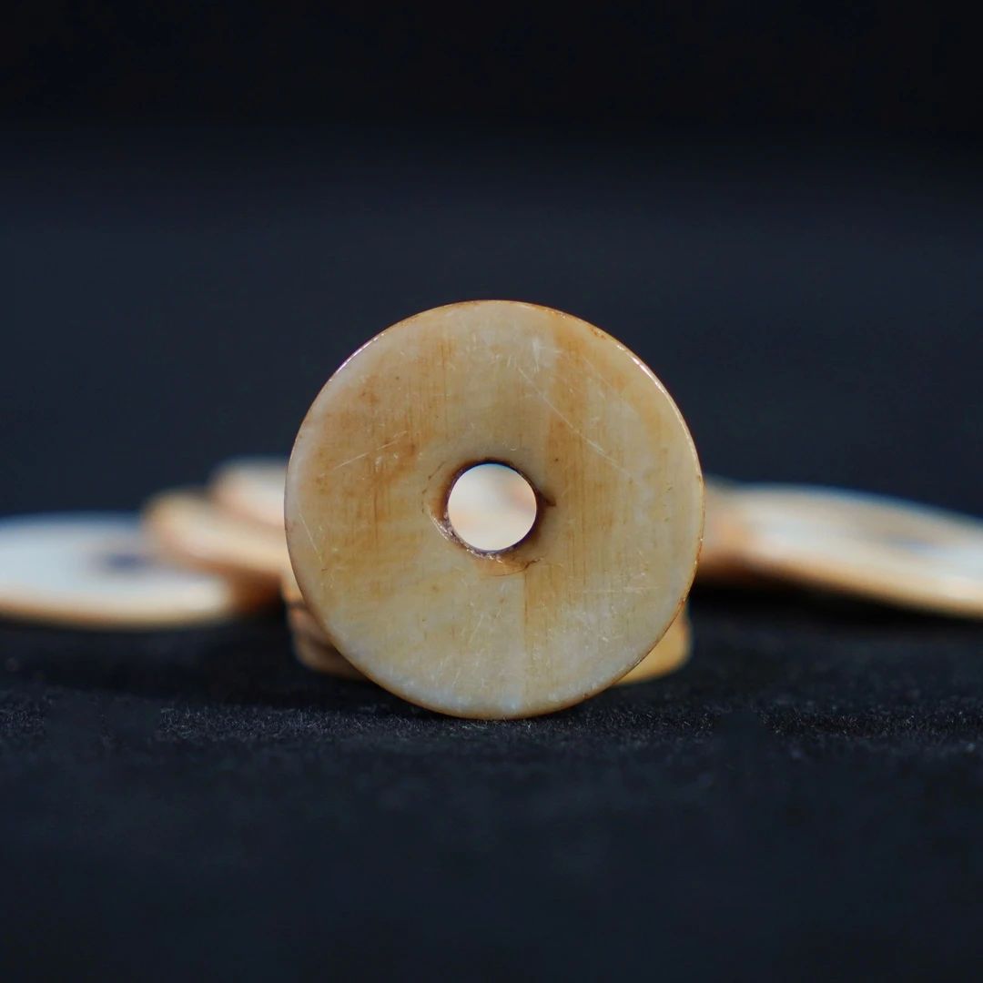 H2404211555/清代-18世纪/螺钿平安扣 TY 多样随机发货 发其一