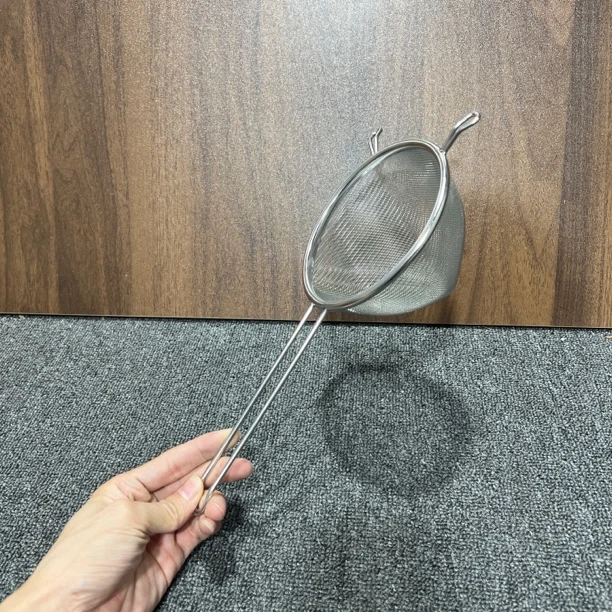 小兔子漏斗316不锈钢18cm*10cm密网漏勺火锅勺子过滤网漏勺家用