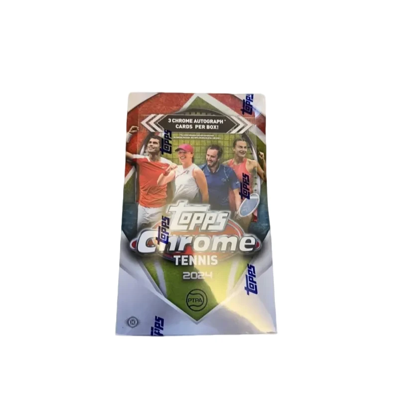 【拆盒】2024 topps chrome tennis hobby 球星卡盲盒