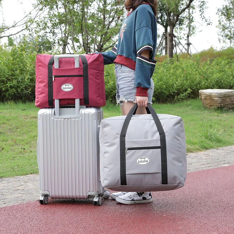 GG32牛津布旅行收纳袋高承重大容量学生衣物棉被行李搬家加厚防潮