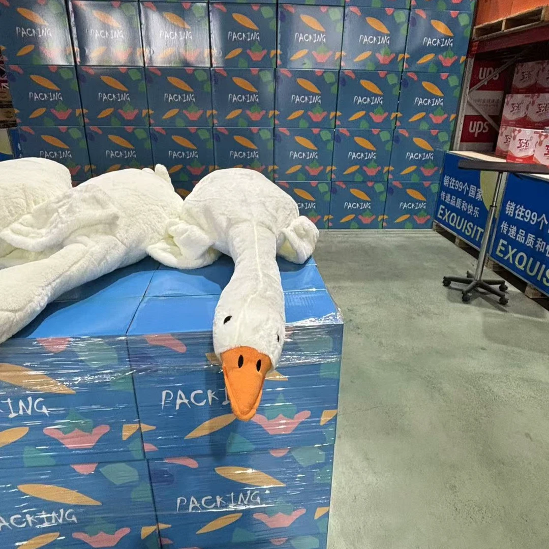 大鹅毛绒玩具大号柔软