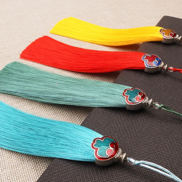 13cm合金云帽流苏穗子古风旗袍汉服压襟配饰流苏服饰挂件吊穗挂绳