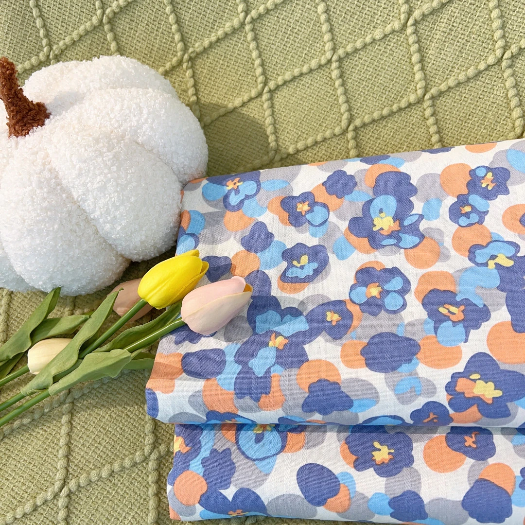 紫云朵-纯棉加厚棉麻鱼骨纹老粗布床单2X2.4（±5）四季通用吸汗透气