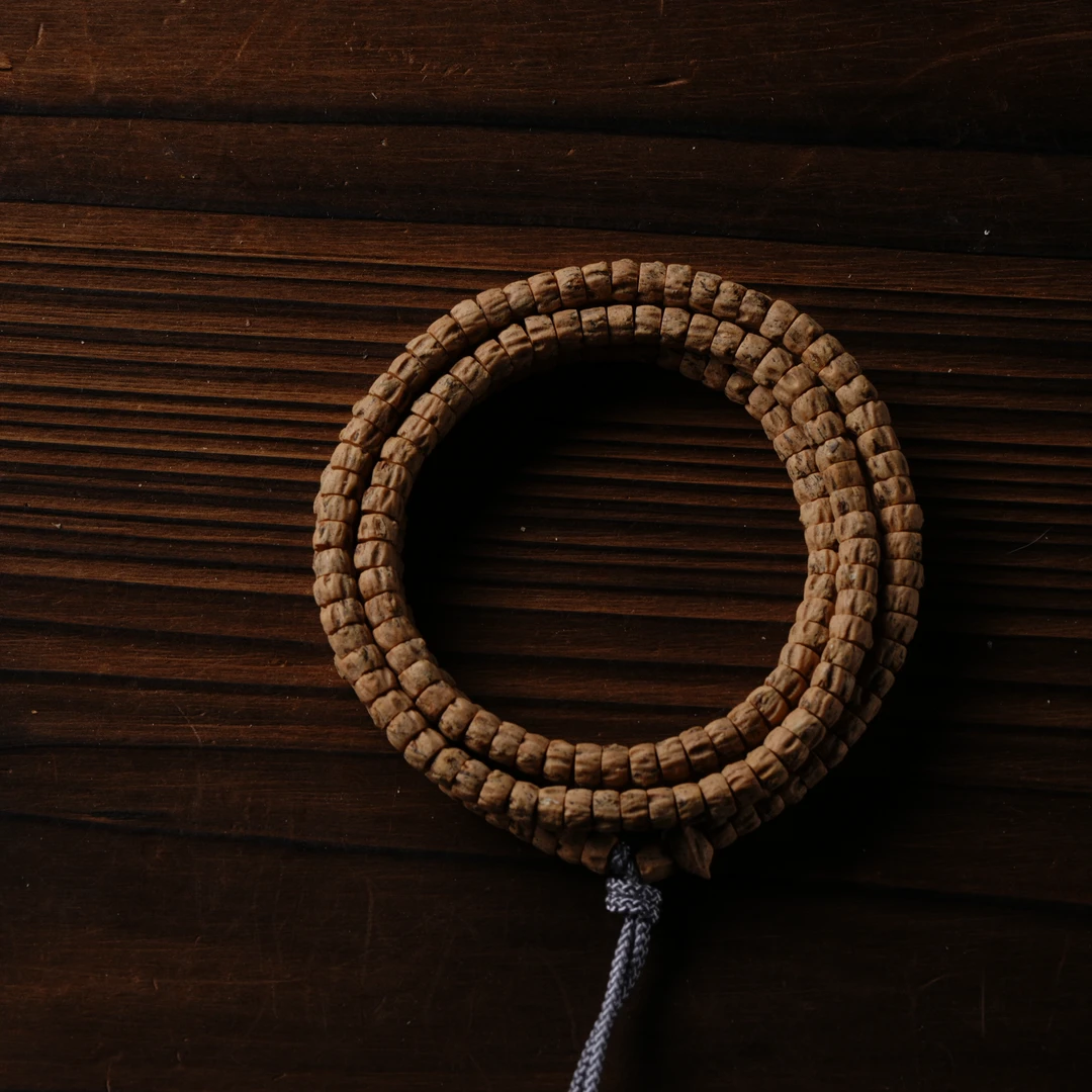 J670 百香籽长串108颗念珠天然文玩佛珠 5+