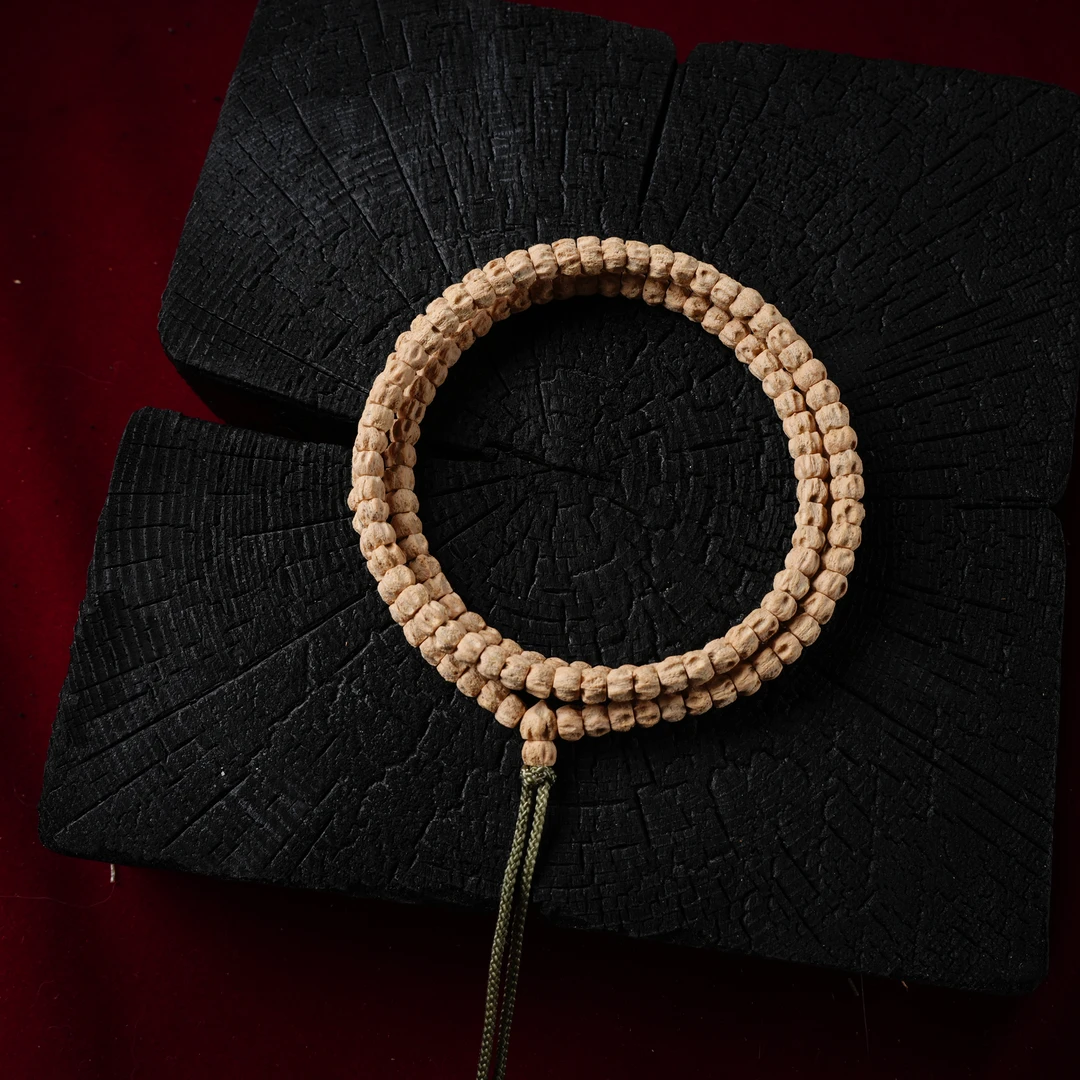 【朝奉文玩】柏香籽（编号 J307 天然文玩柏香籽108长串尺寸 6