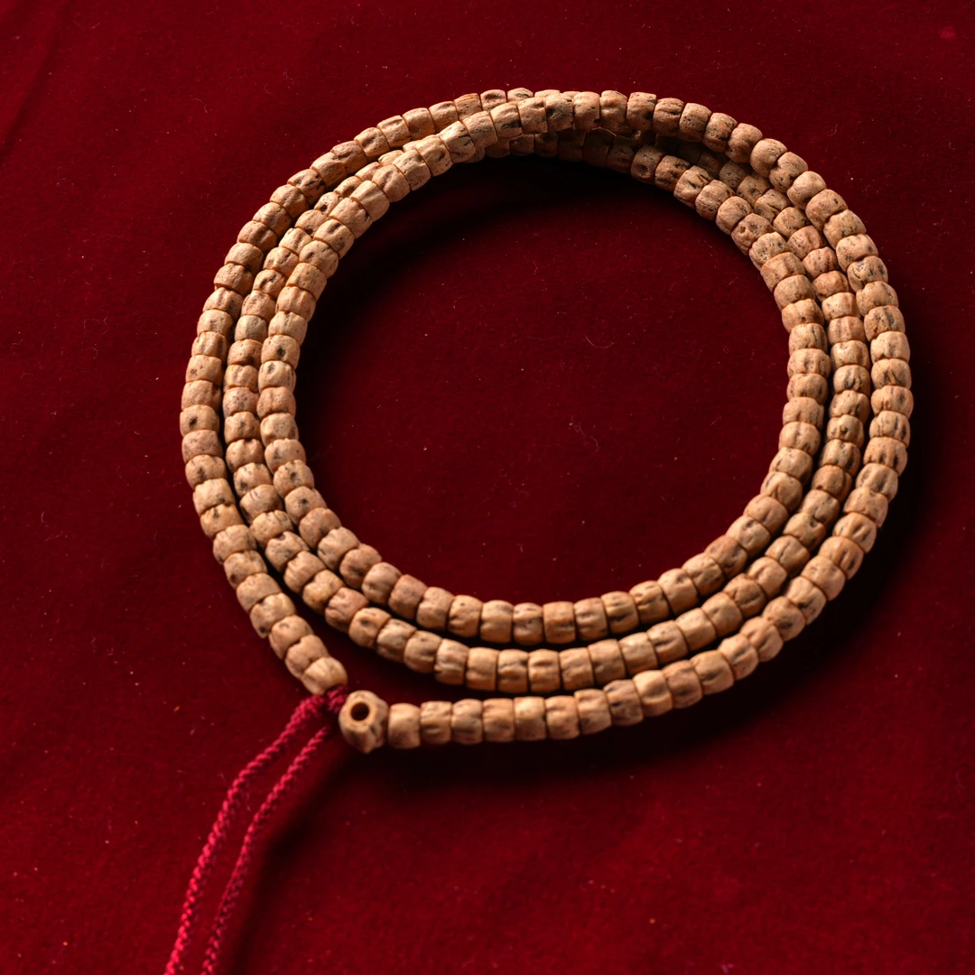 【朝奉文玩】柏香籽（编号J535然文玩柏香籽108长串尺寸5+