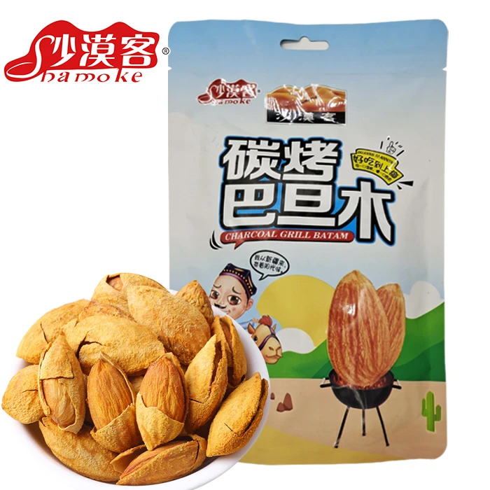 沙漠客巴旦木新疆168g/袋带壳