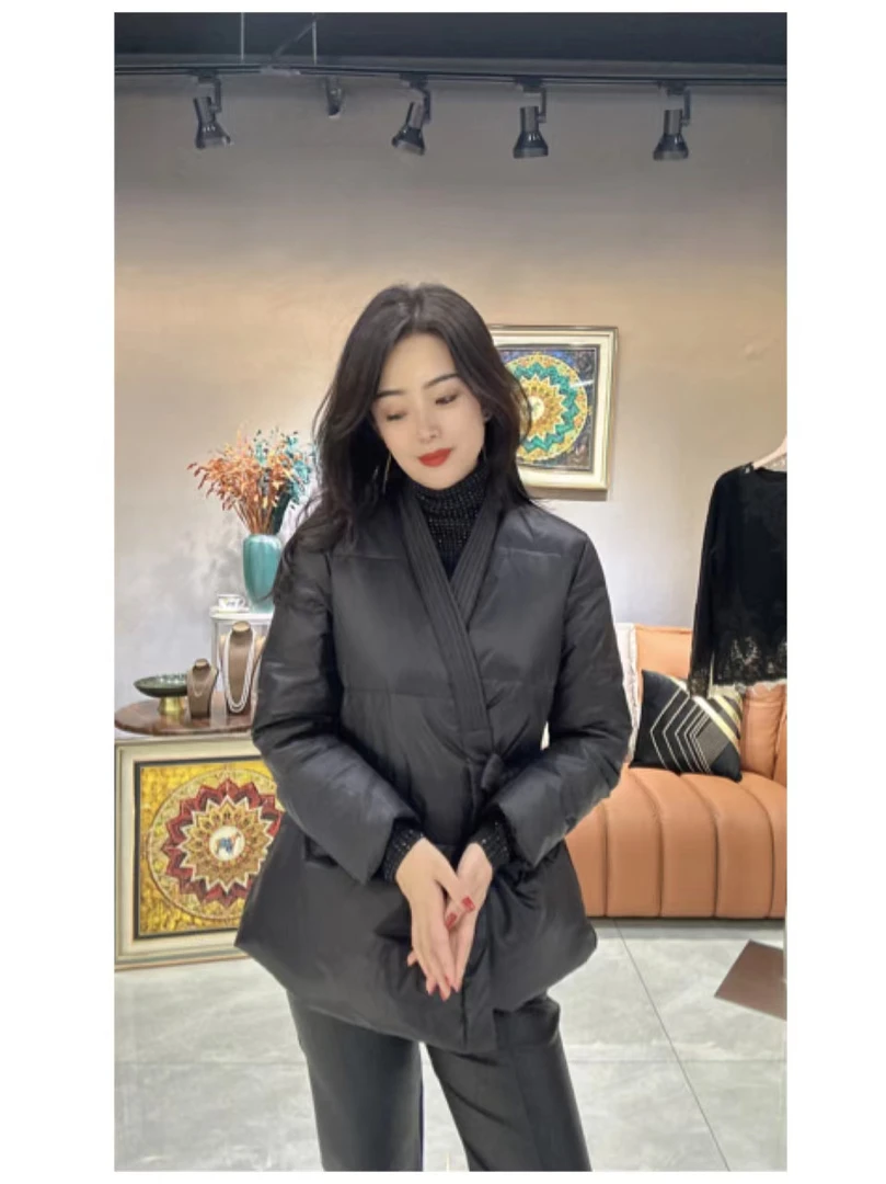 欧漫家侧系加密度定制面料羽绒服