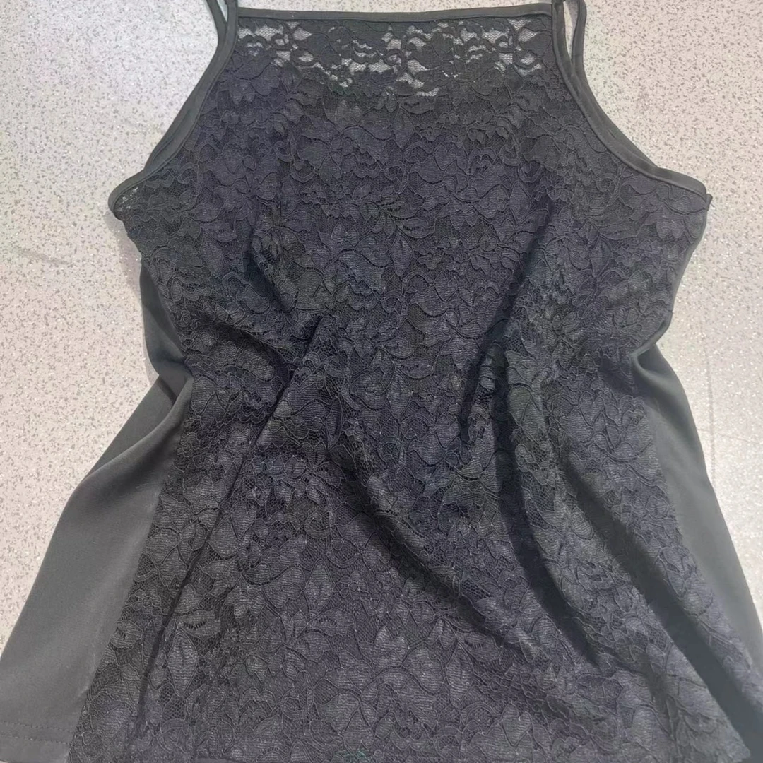 欧漫家拼定制蕾丝小吊带18001