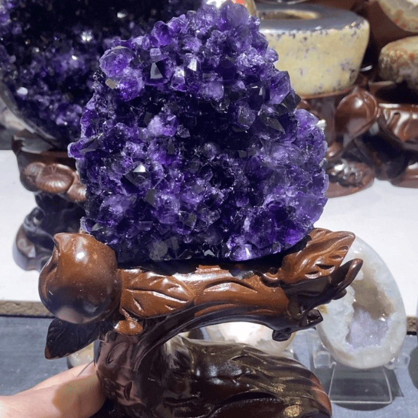 【闪购商品】紫晶摆件未镶嵌百****具