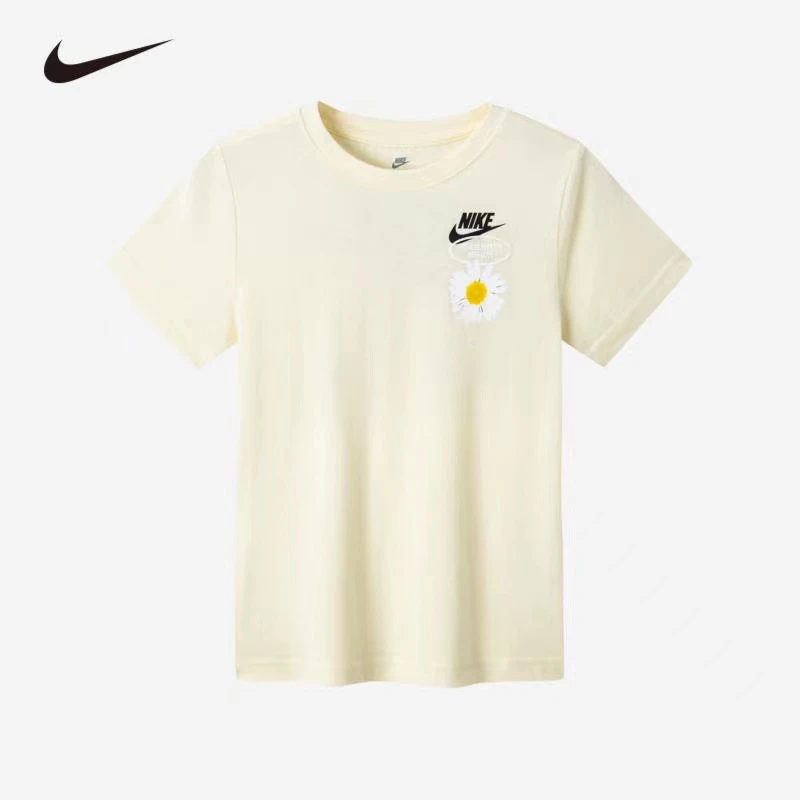 【官方旗舰】NIKE耐克夏季休闲时尚童装短袖男女童短袖T恤上衣K093