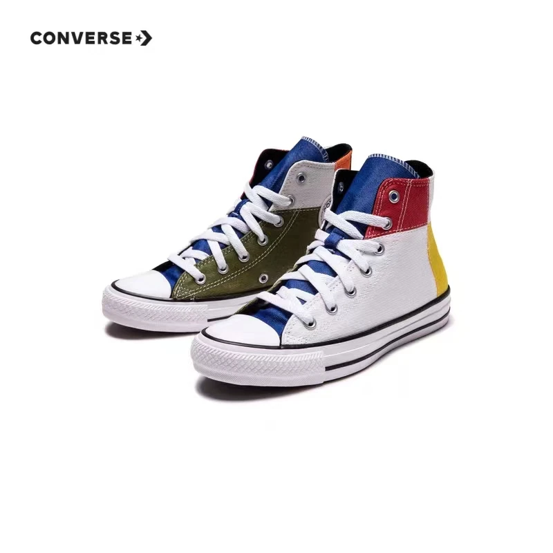 【官方旗舰专属】Converse匡威经典百搭儿童高帮帆布鞋板鞋A03582C