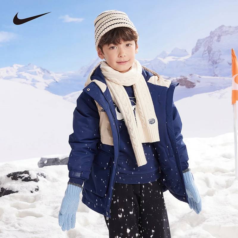 【官方旗舰】NIKE/耐克男女童冬季外套儿童中长款保K932