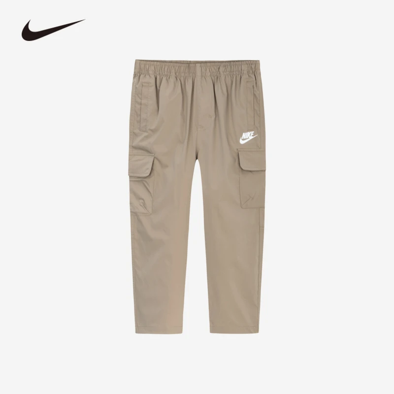 【官方旗舰】NIKE耐克春秋休闲时尚童装长裤男童时尚梭织长裤L414