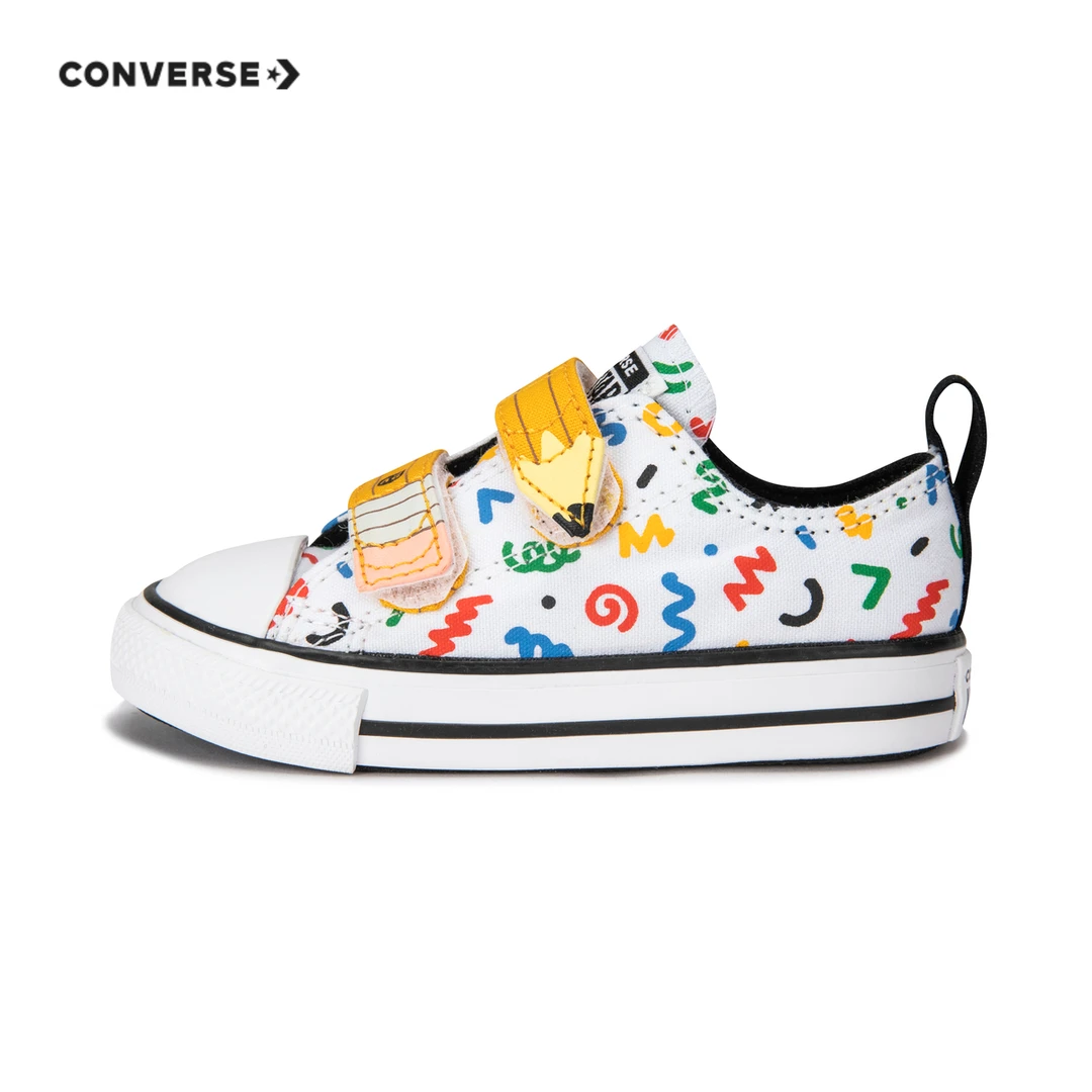 【官方旗舰】CONVERSE匡威休闲时尚儿童帆布鞋低帮潮流布鞋A07219C