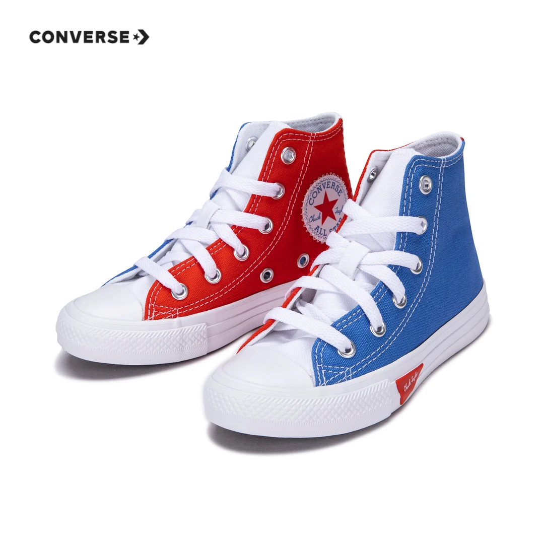 【官方旗舰】Converse匡威儿童帆布鞋男女童中帮帆布鞋A08120C
