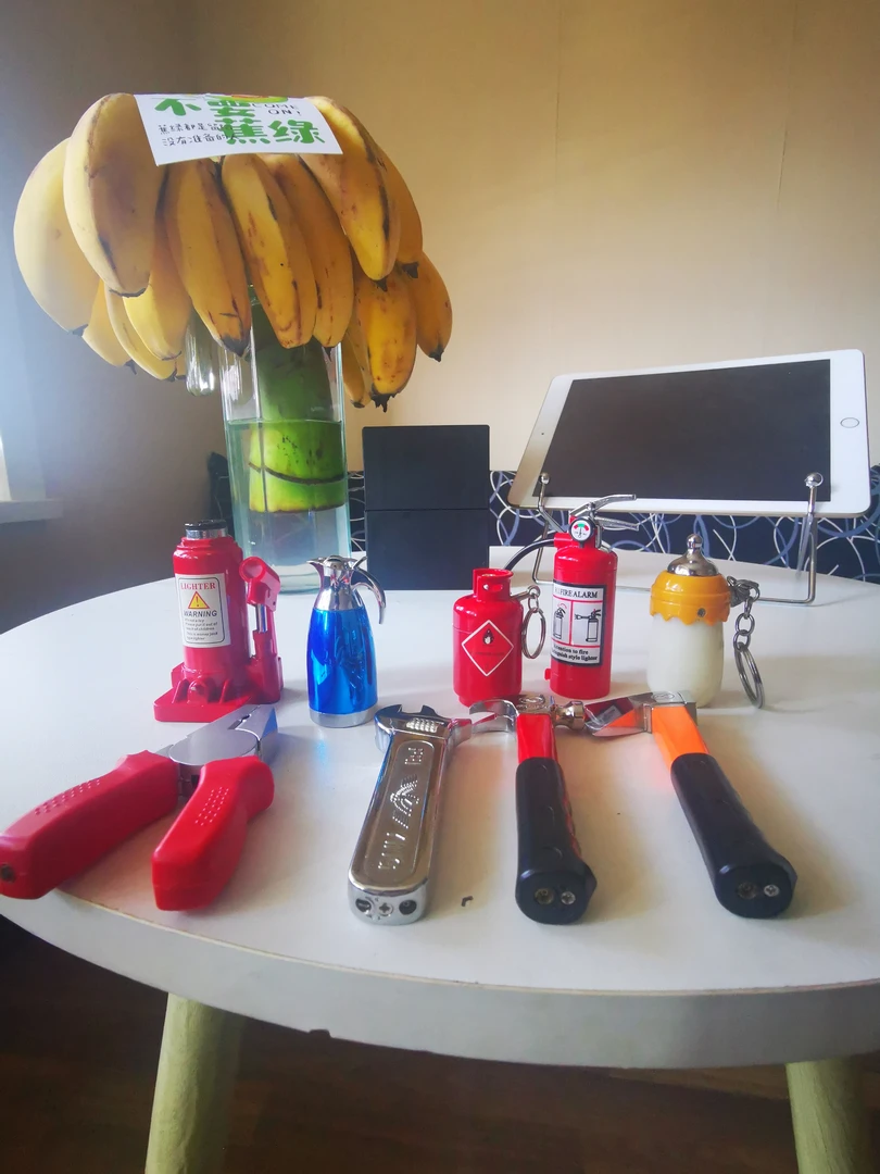 （奇葩打火机大合集）扳手锤子斧头高压锅水壶灭火器马桶奶瓶汉堡