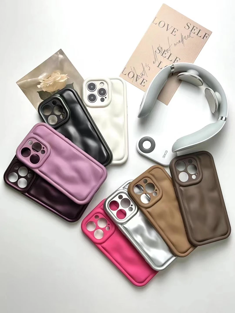 新款苹果15手机壳磨砂iphone15pormax个性14防摔11/12/13全包镜头