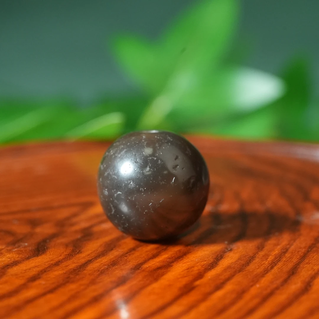 十八世纪糖球玛瑙顶珠【华豫之门】AAJD241019048